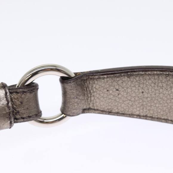 PRADA Shoulder Bag Leather Silver - Picture 8 of 12